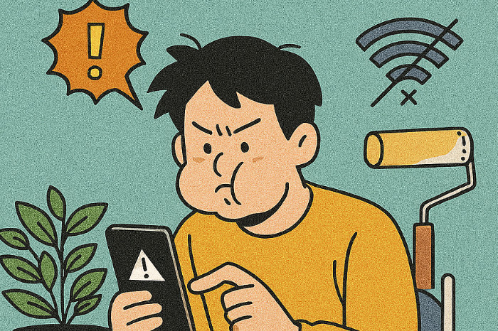 Ilustrasi WiFi Tidak Ada Internet Padahal Terhubung di HP